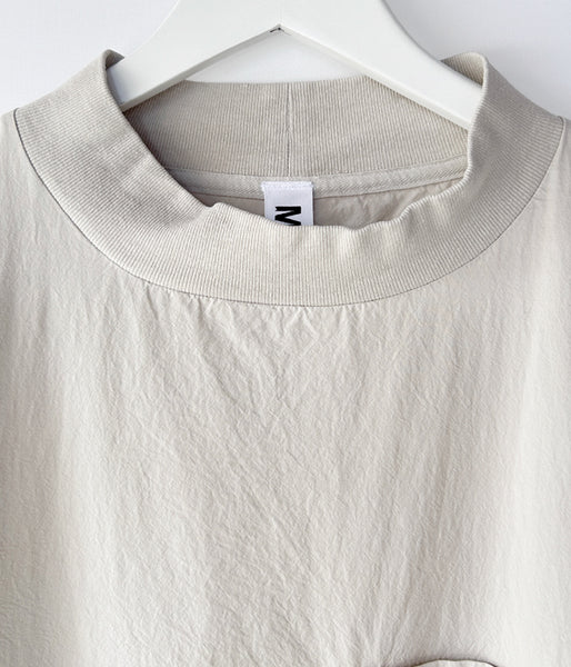 MHL./WASHED DRY COTTON POPLIN (ECRU)