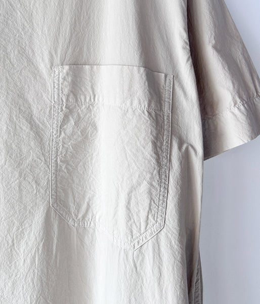 MHL./WASHED DRY COTTON POPLIN (ECRU)