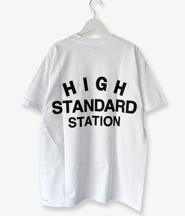 HIGH! STANDARD/13 STANDARD 6.0oz 1301 CREW SS TEE (WHITE)