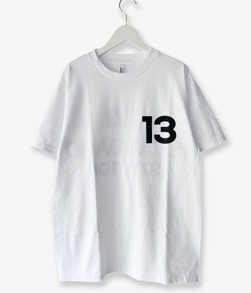 HIGH! STANDARD/13 STANDARD 6.0oz 1301 CREW SS TEE (WHITE)