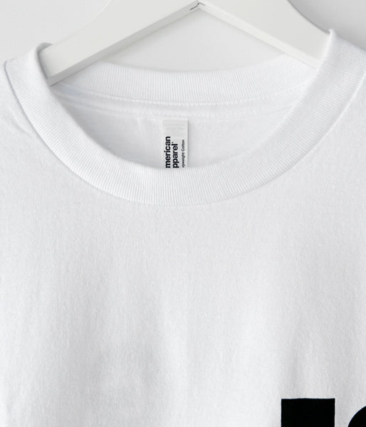 HIGH! STANDARD/13 STANDARD 6.0oz 1301 CREW SS TEE (WHITE)