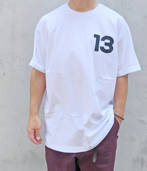 HIGH! STANDARD/13 STANDARD 6.0oz 1301 CREW SS TEE (WHITE)