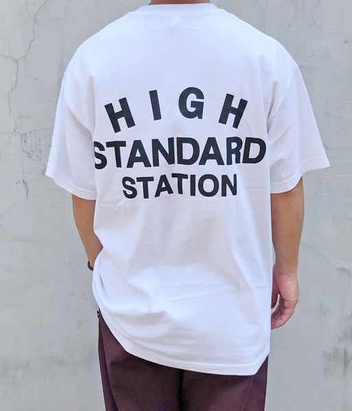 HIGH! STANDARD/13 STANDARD 6.0oz 1301 CREW SS TEE (WHITE)