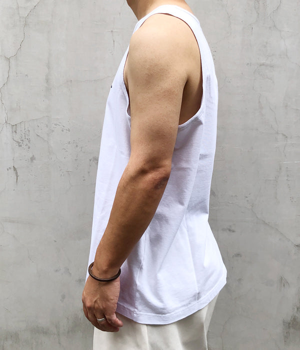 ディセンダント CACHALOT ORGANIC COTTON TANKTOP DESCENDANT/CACHALOT ORGANIC COTTON TANKTOP (WHITE)