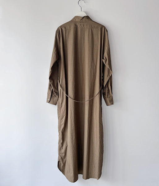 blurhms ROOTSTOCK/END ON END USN SHIRT DRESS (KhakiBeige)