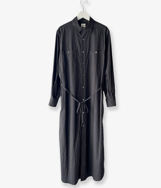 blurhms ROOTSTOCK/END ON END USN SHIRT DRESS (InkBlack)