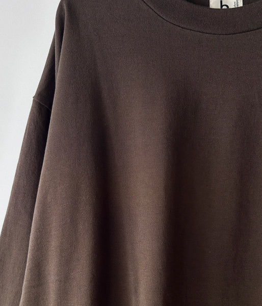 blurhms ROOTSTOCK/CLASSIC LONG-SLEEVE TEE (KhakiBrown)