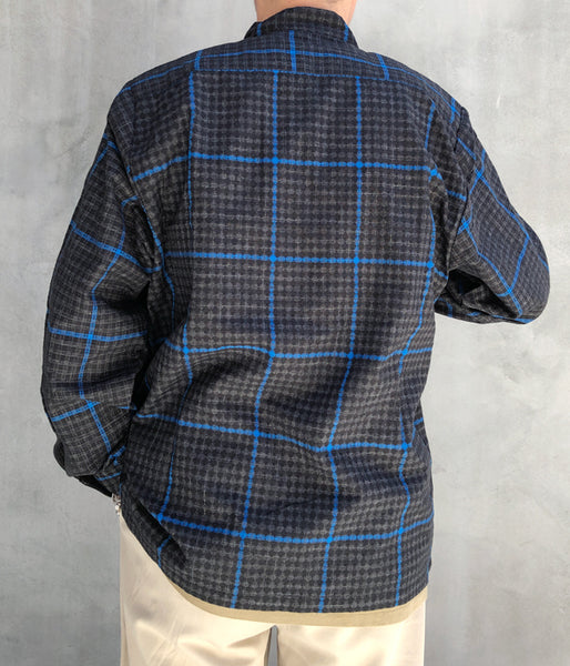 HIGH! STANDARD/LT FLANNEL WORK SHIRT (BLACK)