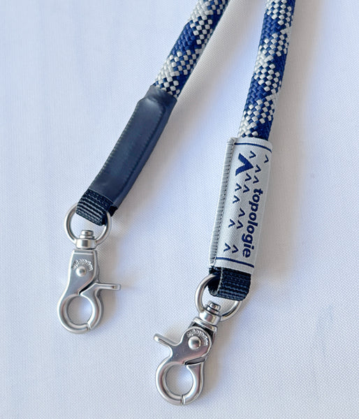 DESCENDANT/CETUS 10mm Rope Topologie (NAVY×GRAY)