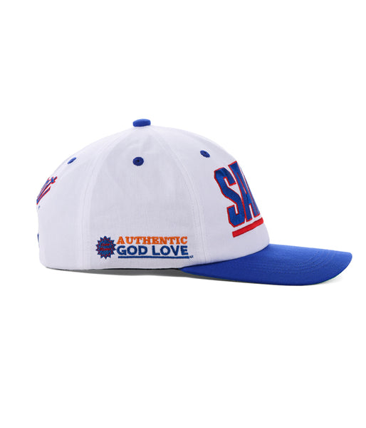 SAINT MICHAEL/CAP/SAINT/WHITE+BLUE