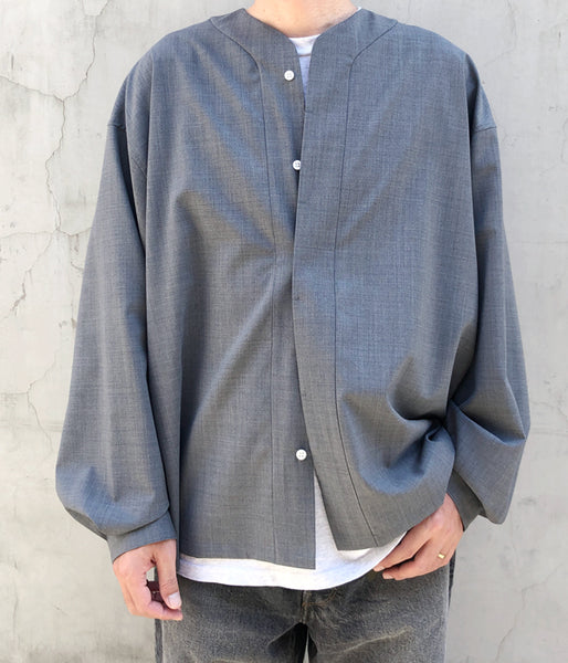 DIGAWEL/BASEBALL SHIRT (GRAY)