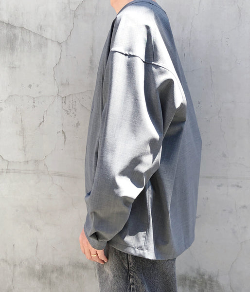 DIGAWEL/BASEBALL SHIRT (GRAY)