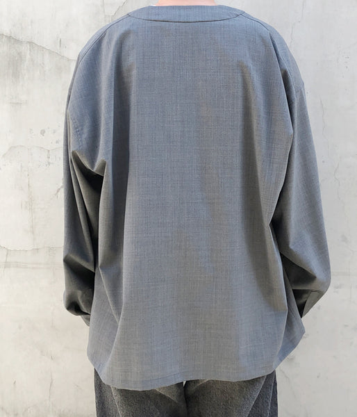 DIGAWEL/BASEBALL SHIRT (GRAY)