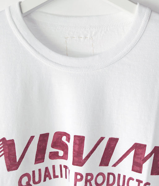 visvim/JUMBO TEE S/S (WHITE)