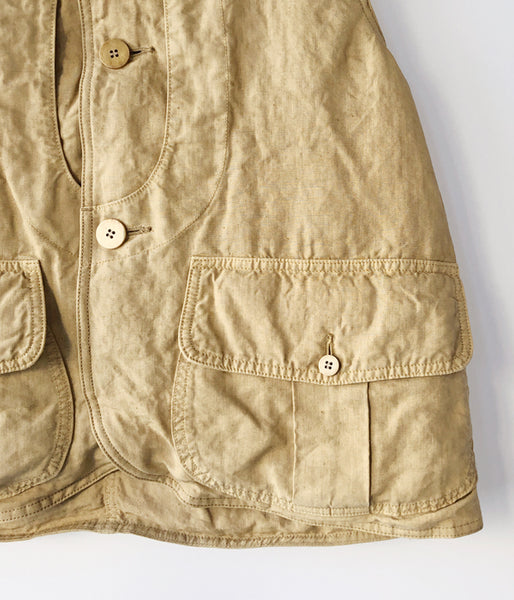 visvim/GUSTO DOWN VEST (BEIGE)