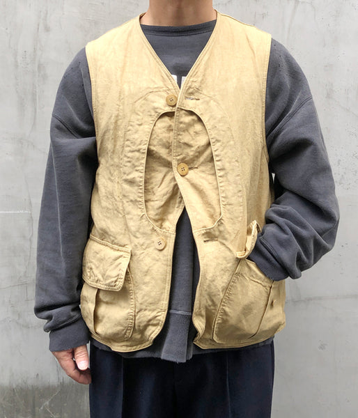 visvim/GUSTO DOWN VEST (BEIGE)