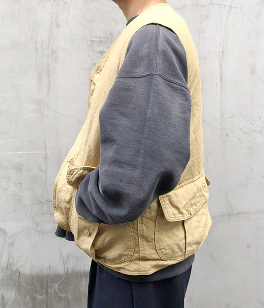 visvim/GUSTO DOWN VEST (BEIGE)