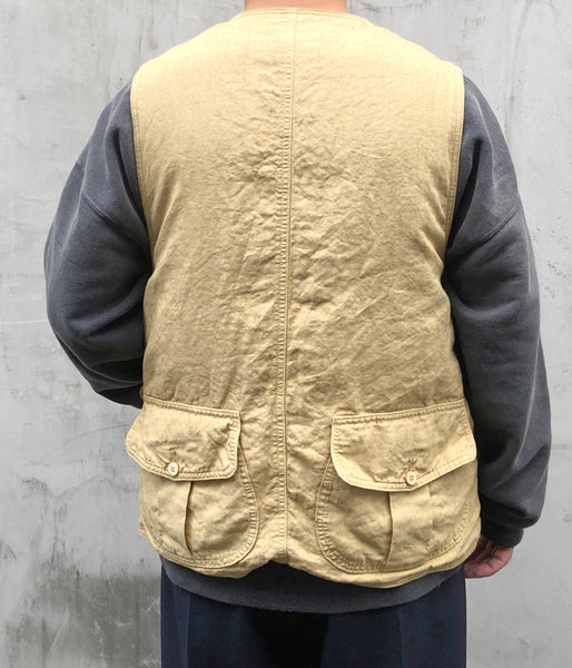 visvim/GUSTO DOWN VEST (BEIGE)