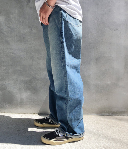 blurhms ROOTSTOCK/13.5OZ DENIM PANTS CLASSIC (USED-indigo)