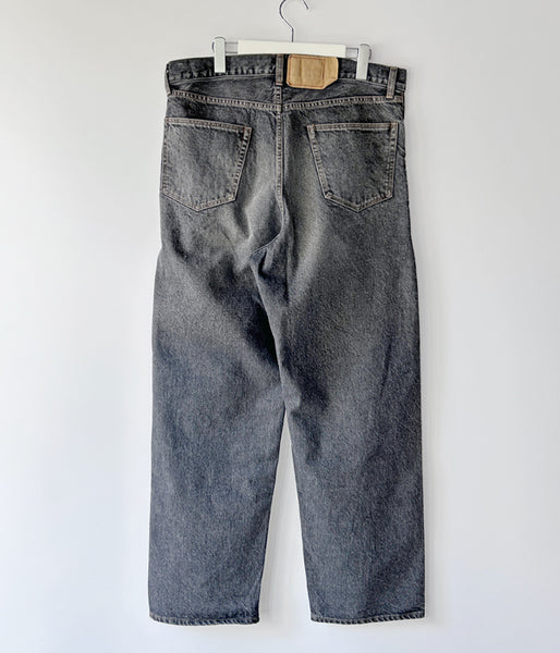 blurhms ROOTSTOCK/13.5OZ DENIM PANTS CLASSIC (USED-SulfurBlack)