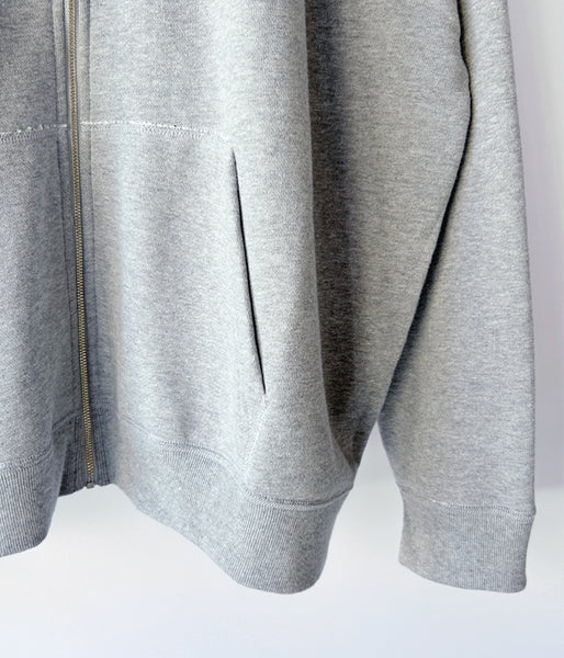 holk/FULL ZIP HOODIE (GRAY)