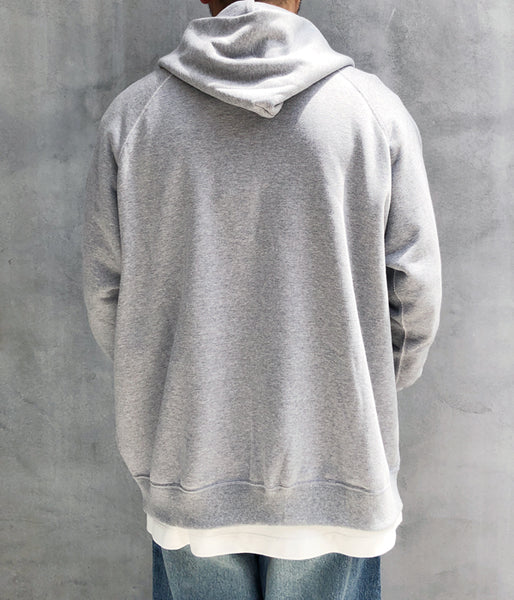 holk/FULL ZIP HOODIE (GRAY)