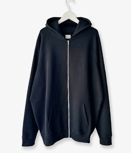 holk/FULL ZIP HOODIE (BLACK)