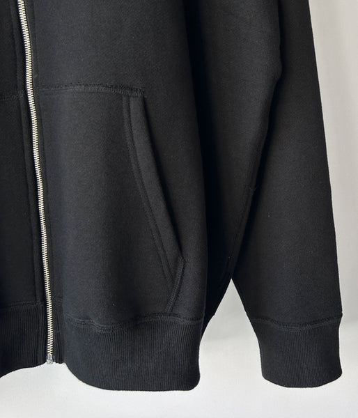 holk/FULL ZIP HOODIE (BLACK)