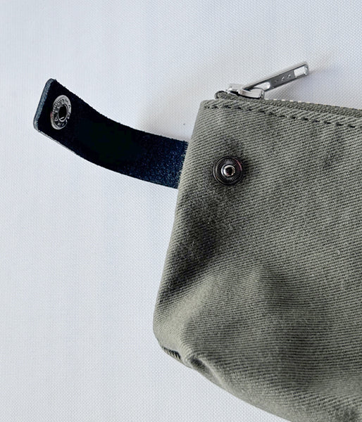 MHL./COTTON DRILL POUCH S