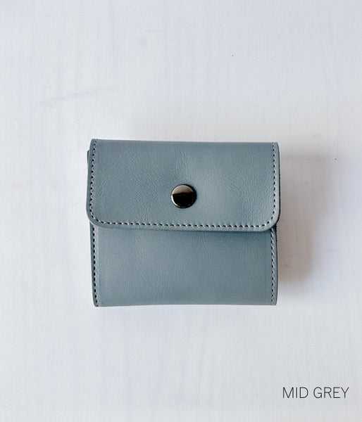 MHL./BASIC LEATHER THREE FOLD WALLET