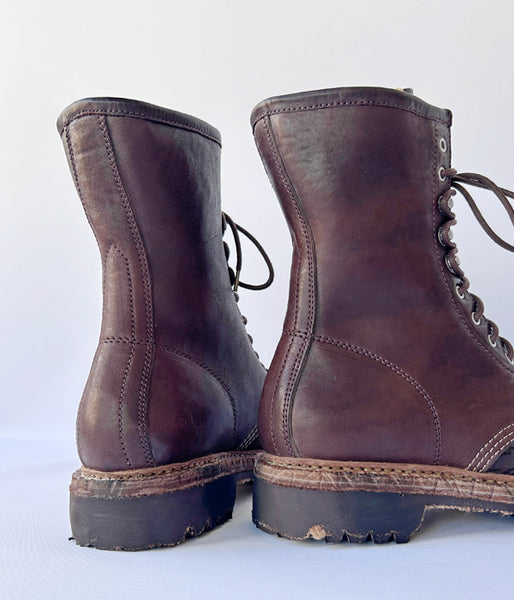 visvim/SCOUT MOC BOOTS HI-FOLK (DK.BROWN)