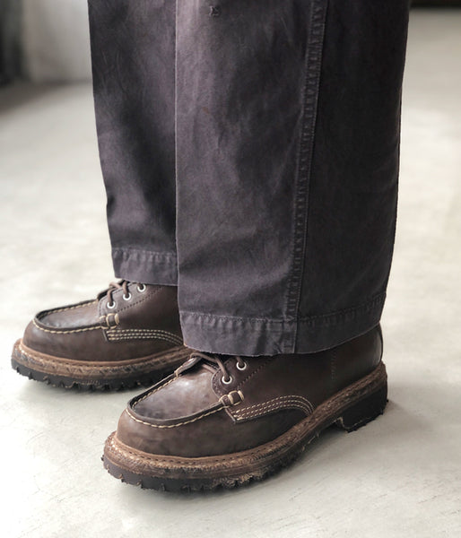 visvim/SCOUT MOC BOOTS HI-FOLK (DK.BROWN)