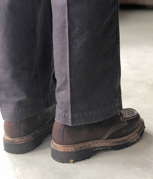 visvim/SCOUT MOC BOOTS HI-FOLK (DK.BROWN)