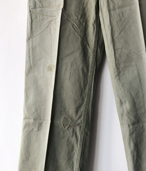 visvim/WIDE CHINO PANTS CRASH (LT.GREEN)