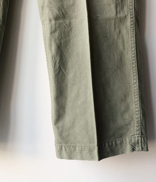 visvim/WIDE CHINO PANTS CRASH (LT.GREEN)