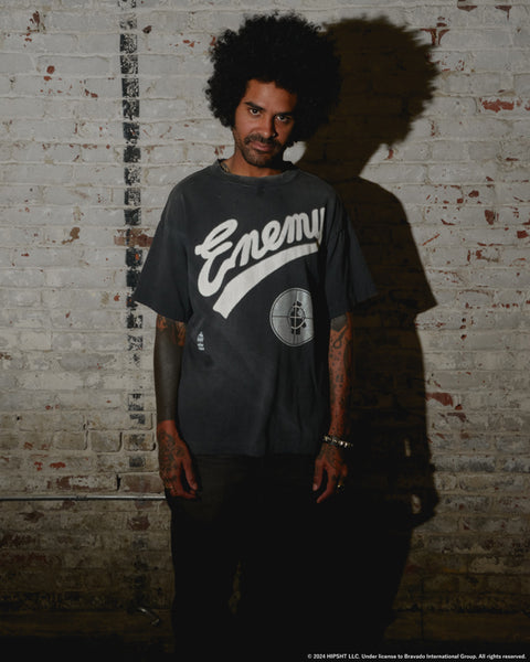 SAINT MICHAEL/PE_SS TEE/SNT ENEMY/BLK