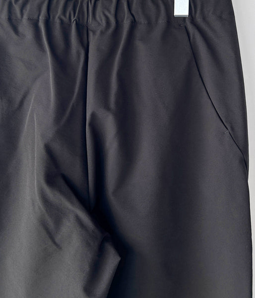 Goldwin/ONE TUCK TAPERED STRETCH PANTS (BLACK)