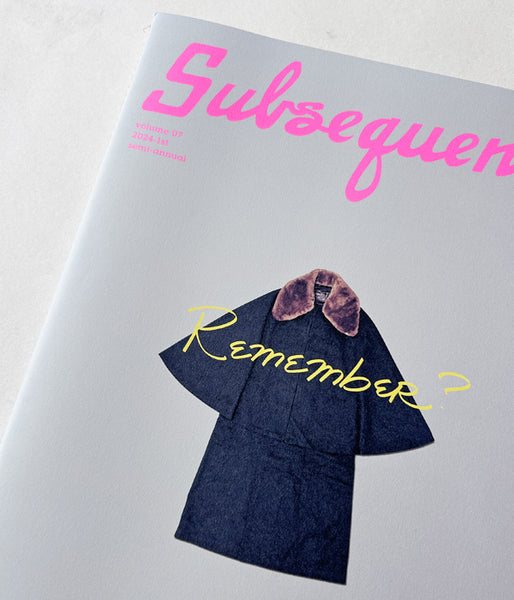 Subsequence Magazine/volume 07