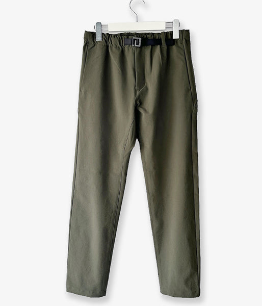 Goldwin/SLIM TAPERED STRETCH PANTS (OLIVE GREEN)