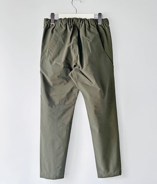 Goldwin/SLIM TAPERED STRETCH PANTS (OLIVE GREEN)