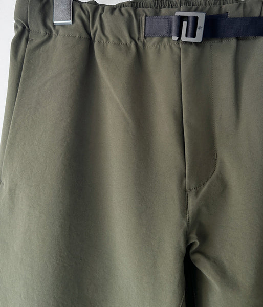 Goldwin/SLIM TAPERED STRETCH PANTS (OLIVE GREEN)