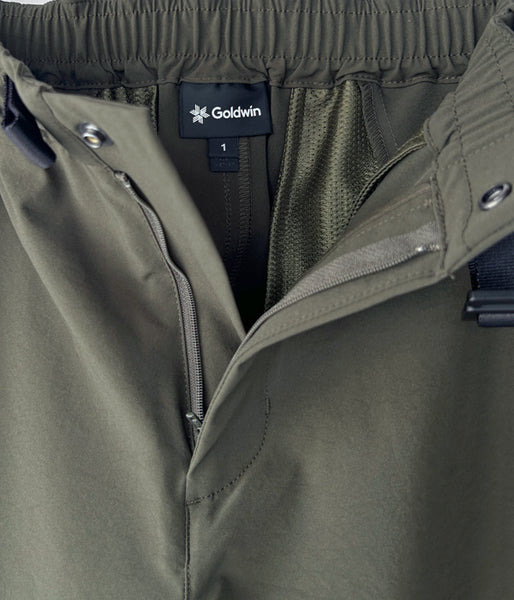 Goldwin/SLIM TAPERED STRETCH PANTS (OLIVE GREEN)