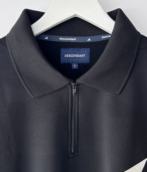 DESCENDANT/CETUS POLO JERSEY (BLACK)