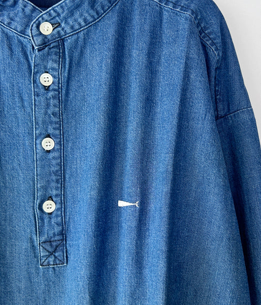 DESCENDANT/TETTY DENIM LS SHIRT (INDIGO)