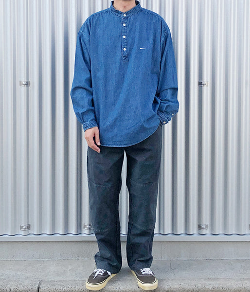 DESCENDANT/TETTY DENIM LS SHIRT (INDIGO)