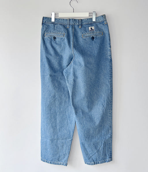 DESCENDANT/DC-3 DENIM TROUSERS (INDIGO)