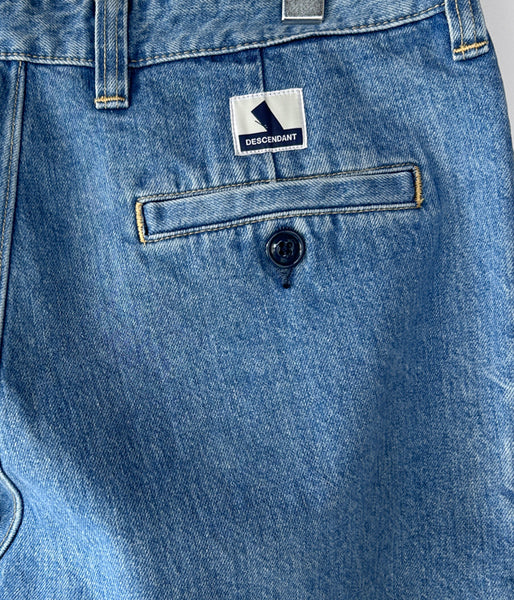 DESCENDANT/DC-3 DENIM TROUSERS (INDIGO)