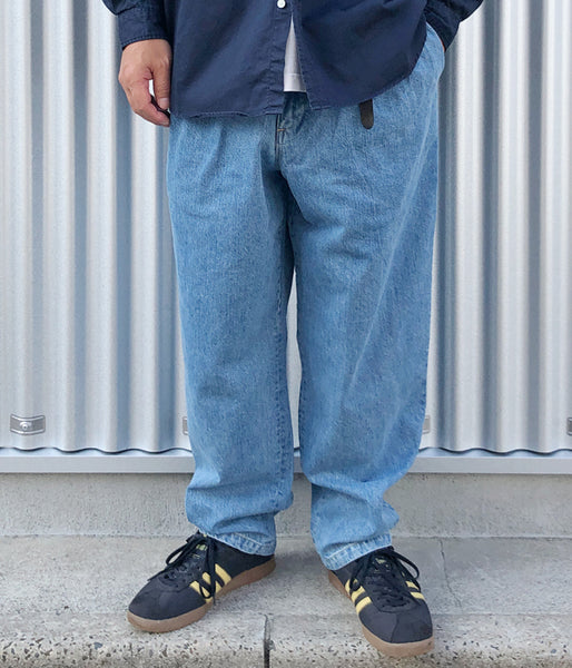 DESCENDANT/DC-3 DENIM TROUSERS (INDIGO)