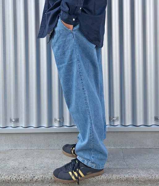 DESCENDANT/DC-3 DENIM TROUSERS (INDIGO)