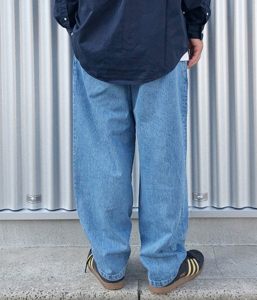 DESCENDANT/DC-3 DENIM TROUSERS (INDIGO)